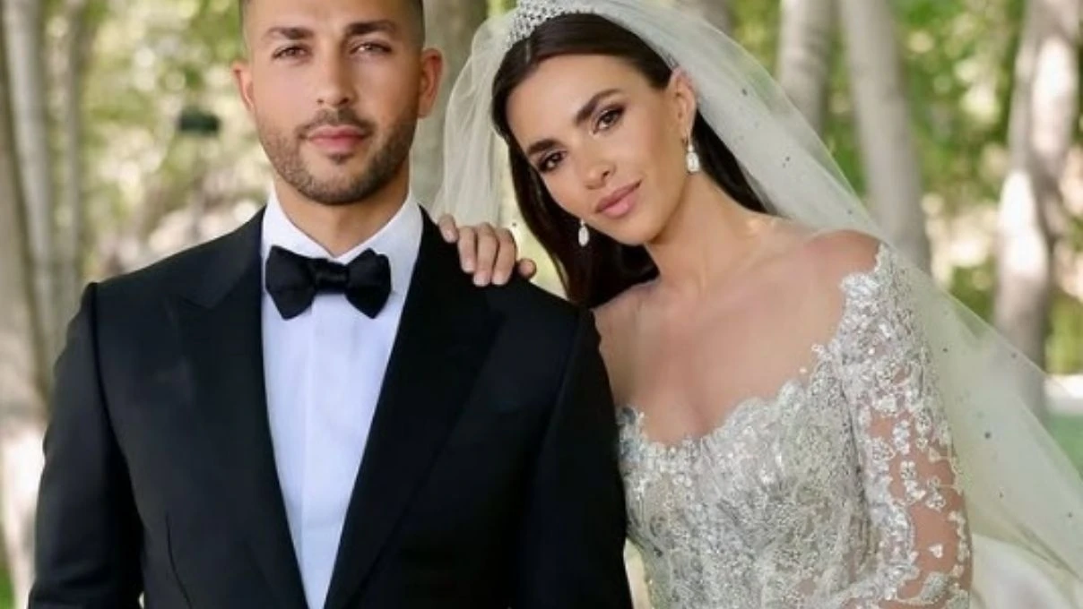 zein qutami gelinligi Elie Saab dikti